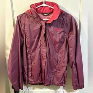 The North Face Maroon Hooded Jacket
